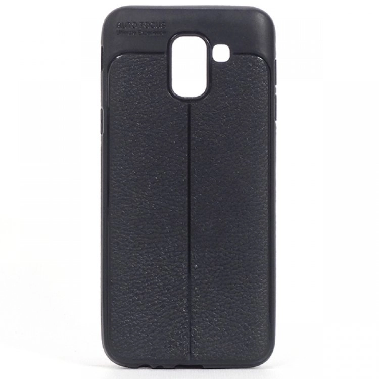قاب سیلیکونی AutoFocus طرح چرم گوشی سامسونگ Galaxy J6