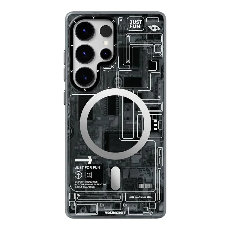 کاور گوشی موبایل سامسونگ Galaxy S25 Ultra یانگ کیت مدل Technology Magnetic 020-آبی کاور گوشی موبایل سامسونگ Galaxy S25 Ultra یانگ کیت مدل Technology Magnetic 020-آبی