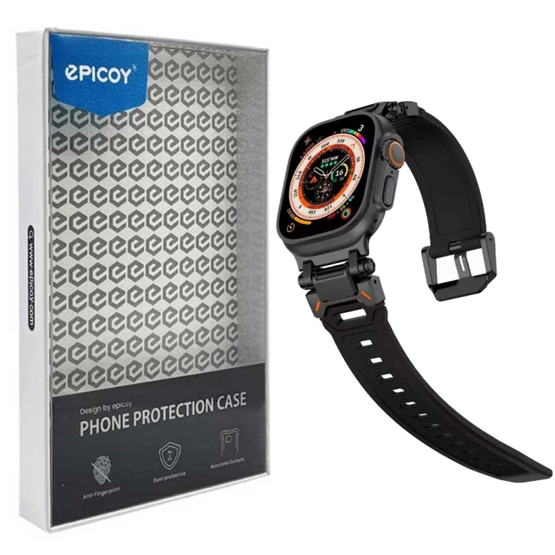 بند اپل واچ 42-44-45-49 میلی متری اپیکوی مدل Adventurer-سفید