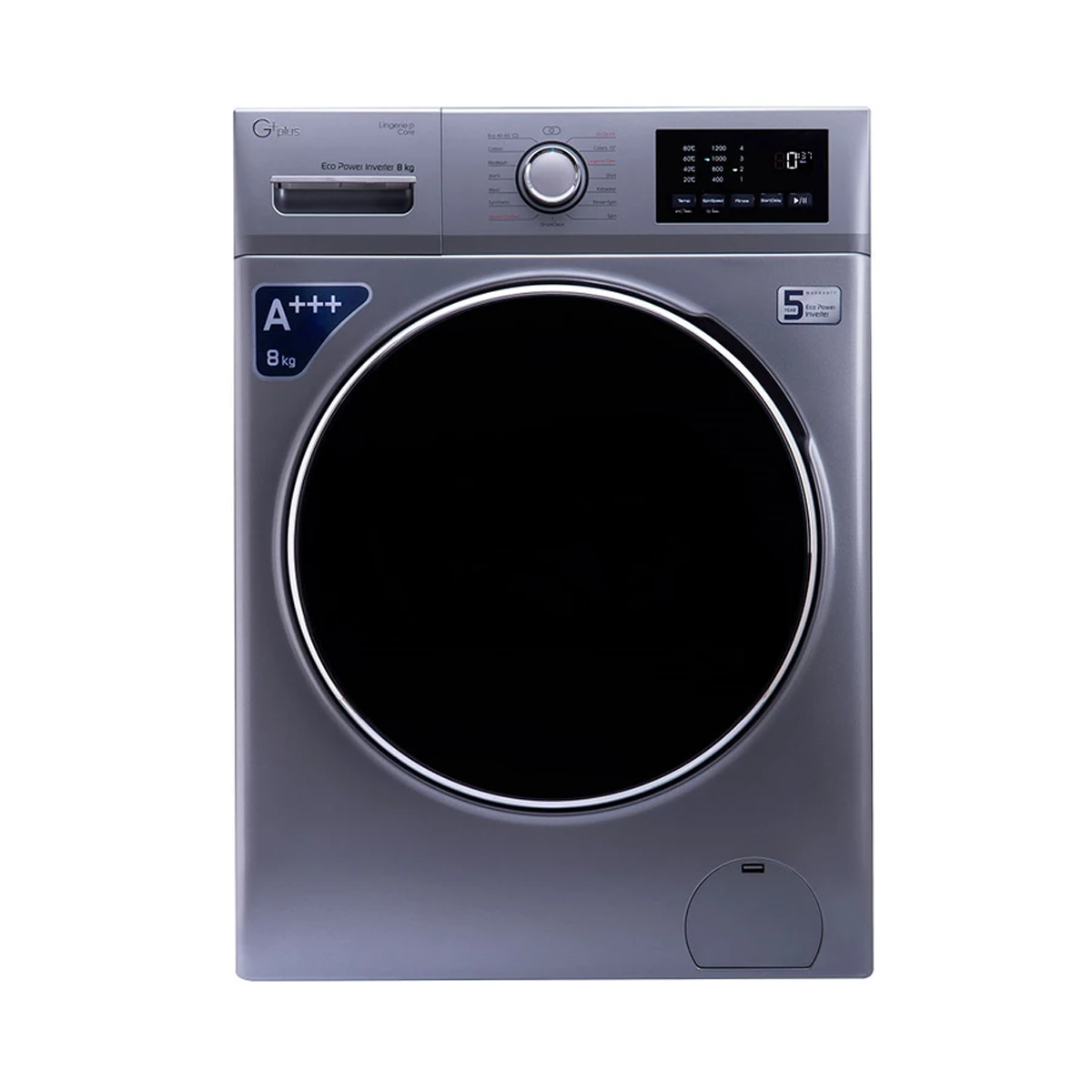 ماشین لباسشویی جی پلاس 8 کیلویی مدل GWM-M822T-IND ماشین لباسشویی جی پلاس 8 کیلویی مدل GWM-M822T-IND