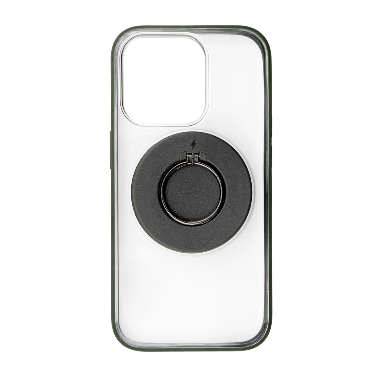 قاب گوشی iPhone 14 Pro کیو سریز مدل Magic Mask هولدر دار-سبز تیره قاب گوشی iPhone 14 Pro کیو سریز مدل Magic Mask هولدر دار-سبز تیره