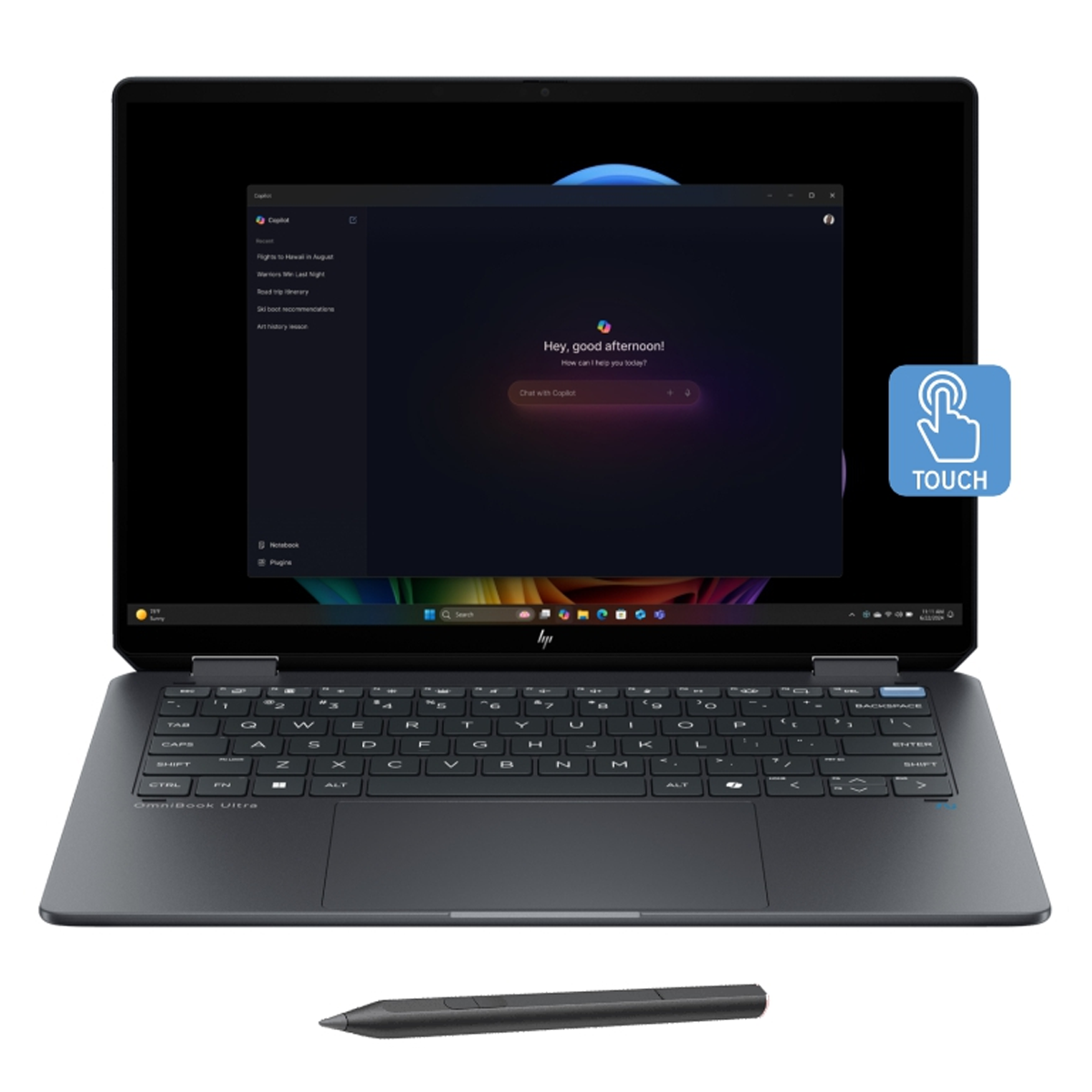 لپ تاپ اچ پی 14 اینچی مدل OmniBook Ultra Flip 14t FH000 - B Ultra 7 256V 16GB 2TB لپ تاپ اچ پی 14 اینچی مدل OmniBook Ultra Flip 14t FH000 - B Ultra 7 256V 16GB 2TB