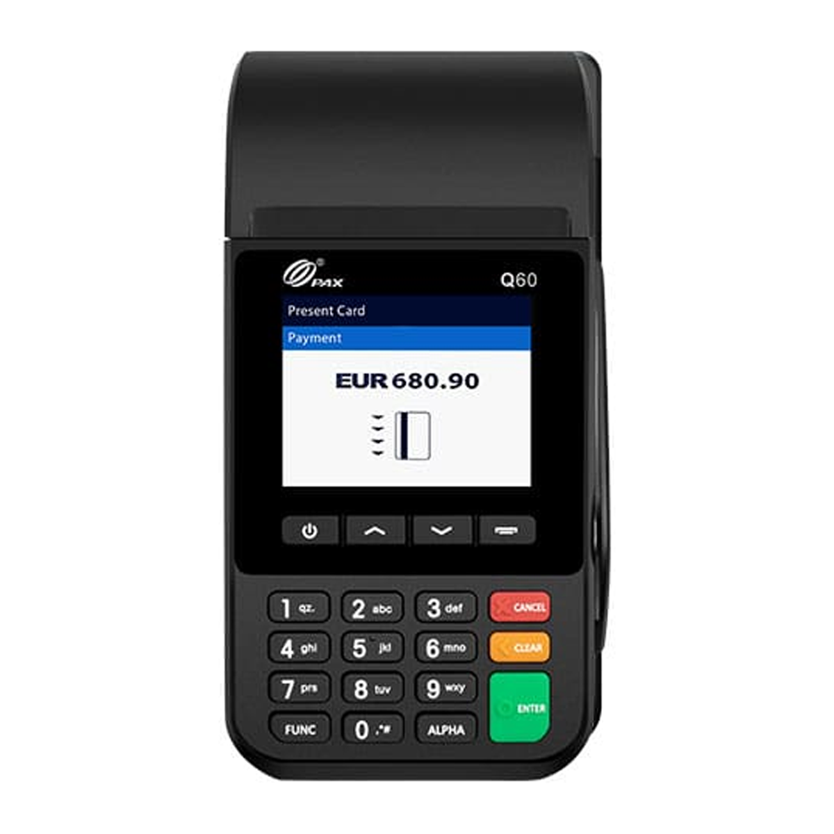دستگاه پوز سیار پکس مدل Q60 دستگاه پوز سیار پکس مدل Q60