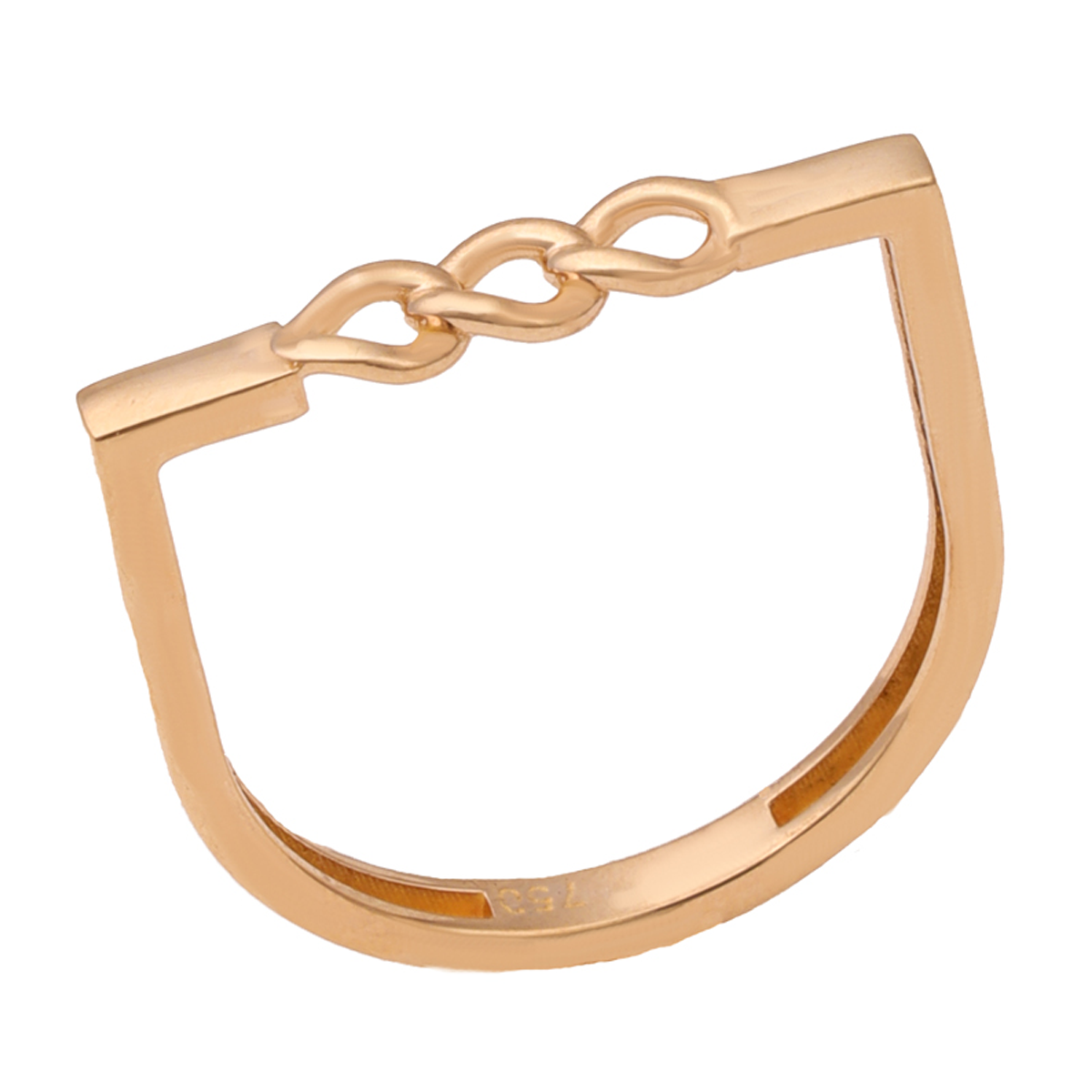 انگشتر طلا 18 عیار زنانه طرح کارتر قو طلایی کد R036935 سایز 55 انگشتر طلا 18 عیار زنانه طرح کارتر قو طلایی کد R036935 سایز 55