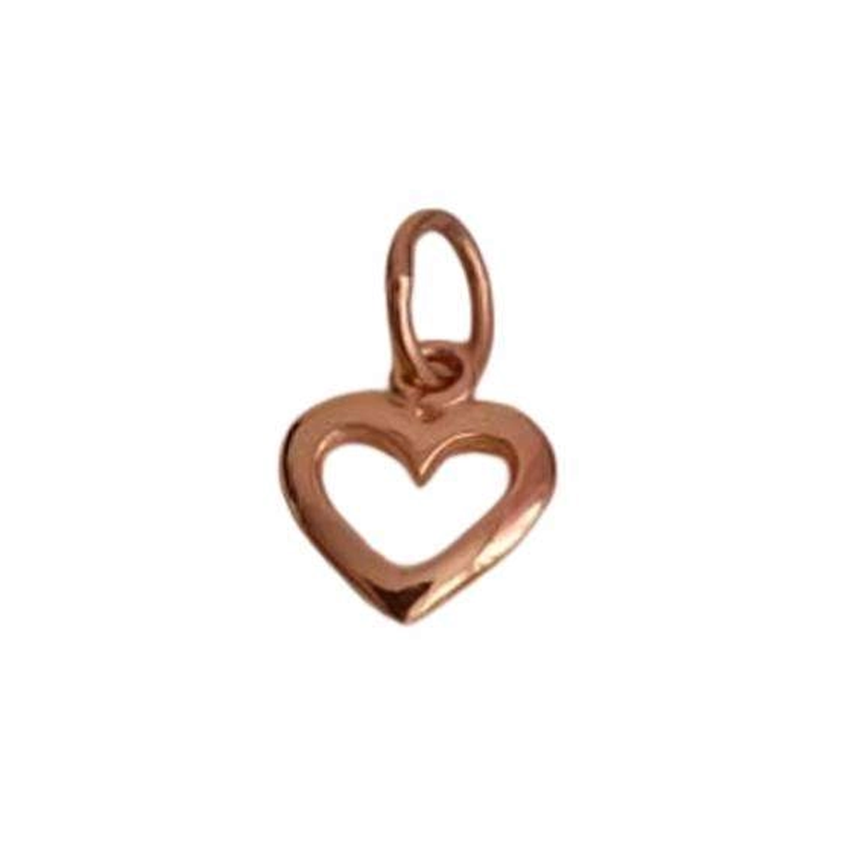 پلاک طلا زنانه طرح قلب اپال گلد کد G0131