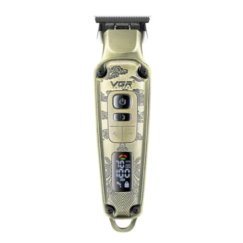 ماشین اصلاح سر و صورت وی جی ار مدل V-901-برنجی ماشین اصلاح سر و صورت وی جی ار مدل V-901-برنجی