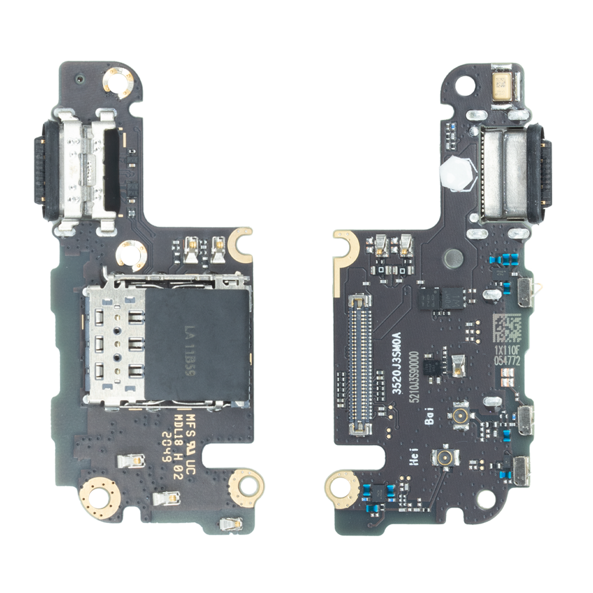 برد شارژ گوشی شیائومی Mi 10T Pro-مشکی برد شارژ گوشی شیائومی Mi 10T Pro-مشکی