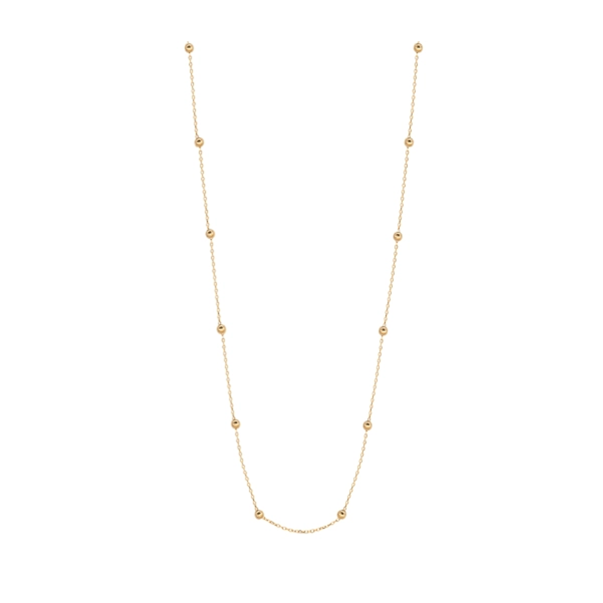 گردنبند طلا زنانه طرح گوی البرنادو اپال گلد کد G0153 گردنبند طلا زنانه طرح گوی البرنادو اپال گلد کد G0153