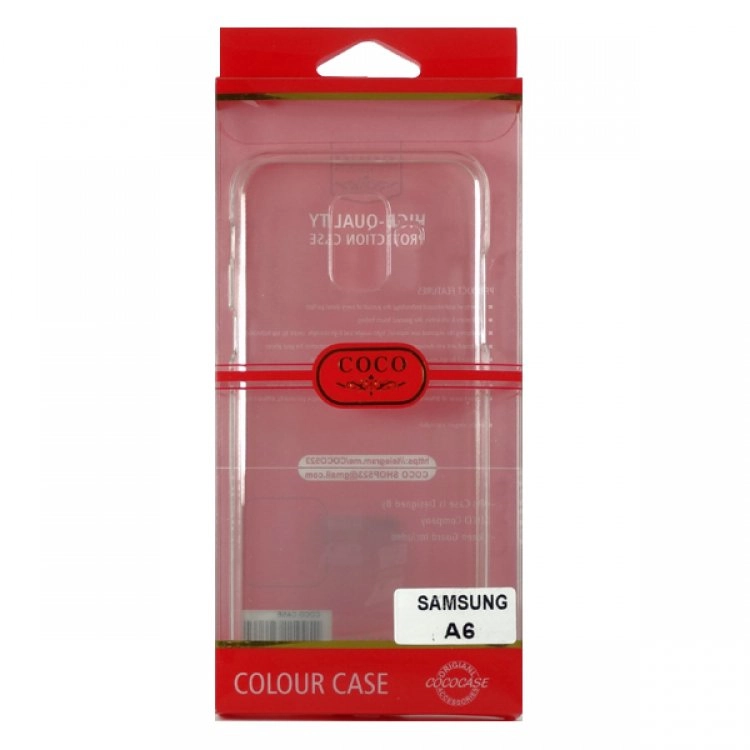 قاب ژله‌ای شفاف COCO گوشی سامسونگ مدل Galaxy A6 