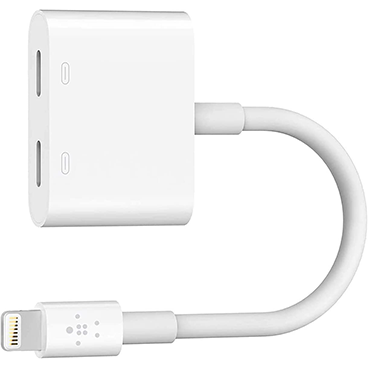 کابل 1 به 2 لایتنینگ بلکین مدل F8J198BT طول 0.14 متر-سفید کابل 1 به 2 لایتنینگ بلکین مدل F8J198BT طول 0.14 متر-سفید