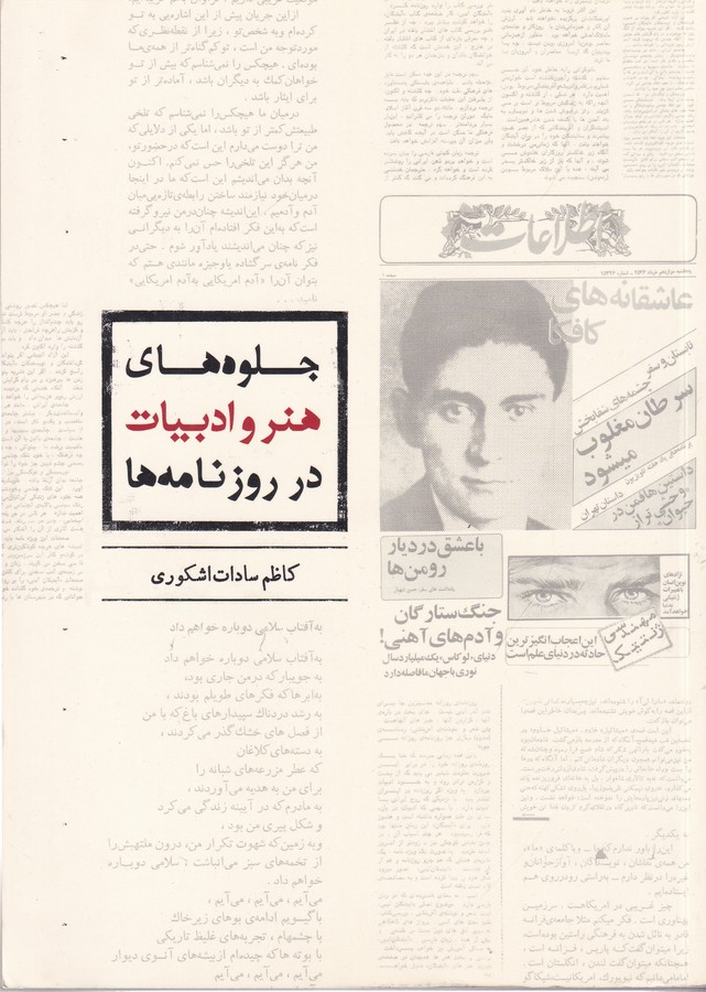 کتاب جلوه های هنر و ادبیات در روزنامه ها نشر میردشتی کتاب جلوه های هنر و ادبیات در روزنامه ها نشر میردشتی