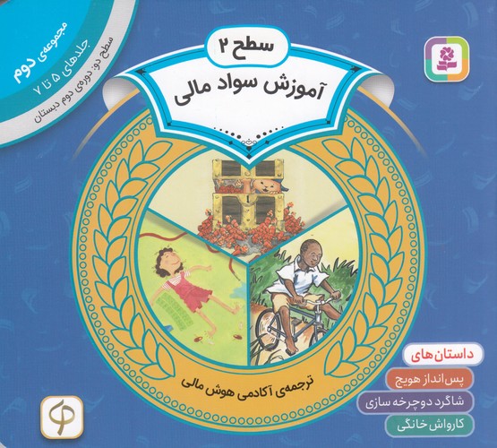 کتاب آموزش سواد مالی دوره‌ی دوم دبستان سطح 2 مجموعه دوم جلدهای 5تا7 نشر قدیانی