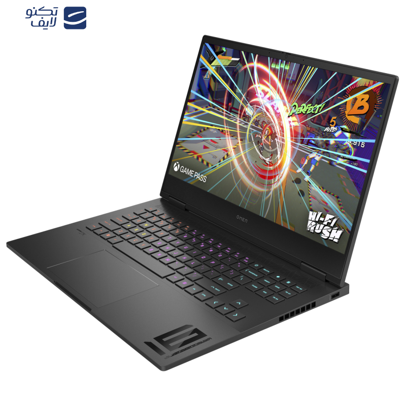 لپ تاپ 16.1 اینچی اچ پی مدل Omen Gaming 16 16t-WF100-i7 14700HX-32GB DDR5-2TB SSD-RTX4060-FHD-W لپ تاپ 16.1 اینچی اچ پی مدل Omen Gaming 16 16t-WF100-i7 14700HX-32GB DDR5-2TB SSD-RTX4060-FHD-W