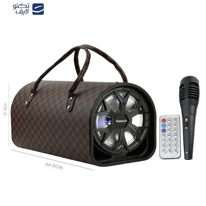 اسپیکر بلوتوثی قابل حمل گلکسبیت مدل GS-08 کد 1070962 اسپیکر بلوتوثی قابل حمل گلکسبیت مدل GS-08 کد 1070962