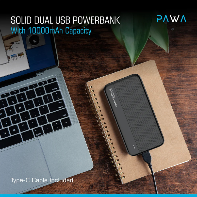 پاوربانک پاوا مدل Solid Dual ظرفیت 10000 میلی آمپر ساعت پاوربانک پاوا مدل Solid Dual ظرفیت 10000 میلی آمپر ساعت