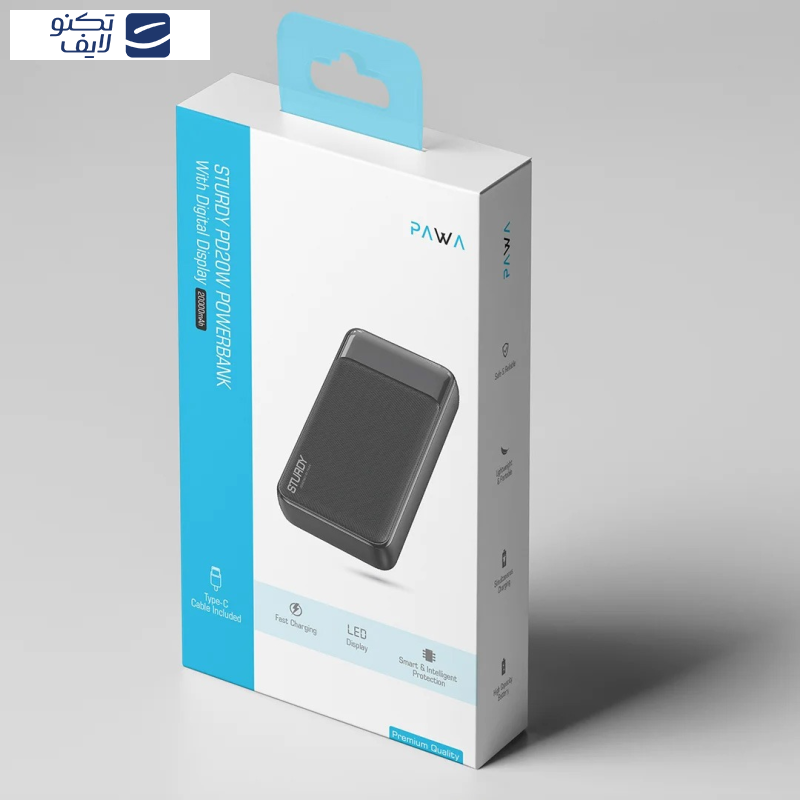 پاوربانک پاوا مدل S3520 باظرفیت 20000 میلی آمپر ساعت پاوربانک پاوا مدل S3520 باظرفیت 20000 میلی آمپر ساعت