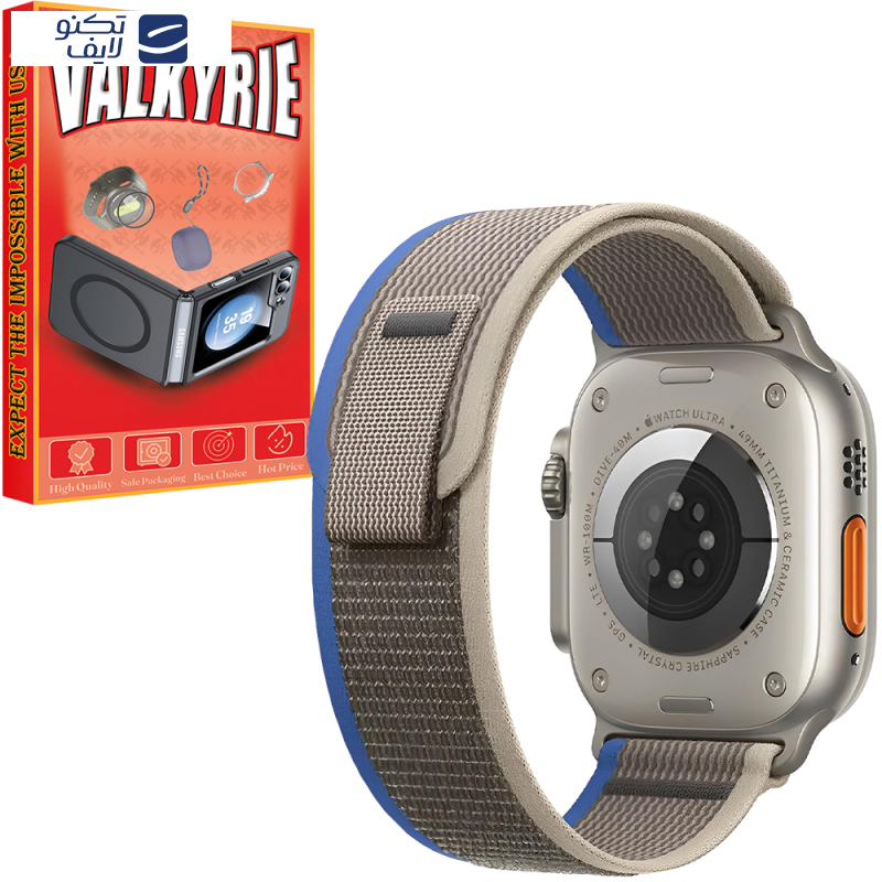 بند والکری مدل Trail Loop Strap مناسب برای اپل واچ سری 10 سایز 46 میلی متری بند والکری مدل Trail Loop Strap مناسب برای اپل واچ سری 10 سایز 46 میلی متری