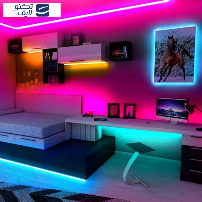 ریسه ال ای دی مدل گیمینگ کد RGB طول 5 متر