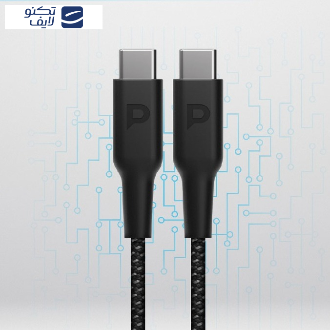 شارژر دیواری 20 وات پاورلوژی مدل PWCUQC016-C به همراه کابل تبدیل USB-C شارژر دیواری 20 وات پاورلوژی مدل PWCUQC016-C به همراه کابل تبدیل USB-C