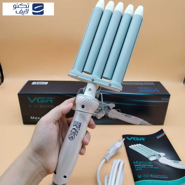 فر کننده مو وی جی ار مدل V-597 فر کننده مو وی جی ار مدل V-597