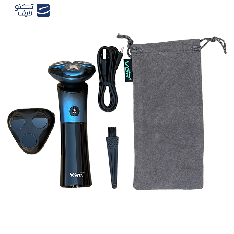 ماشین اصلاح موی صورت وی جی ار مدل V-326 ماشین اصلاح موی صورت وی جی ار مدل V-326