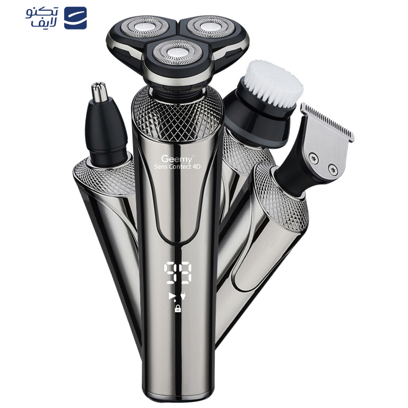 ست ماشین اصلاح موی صورت و بدن جیمی مدل GM-7761