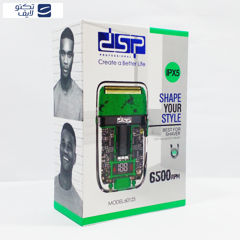 ماشین اصلاح موی صورت دی اس پی مدل 60125 ماشین اصلاح موی صورت دی اس پی مدل 60125