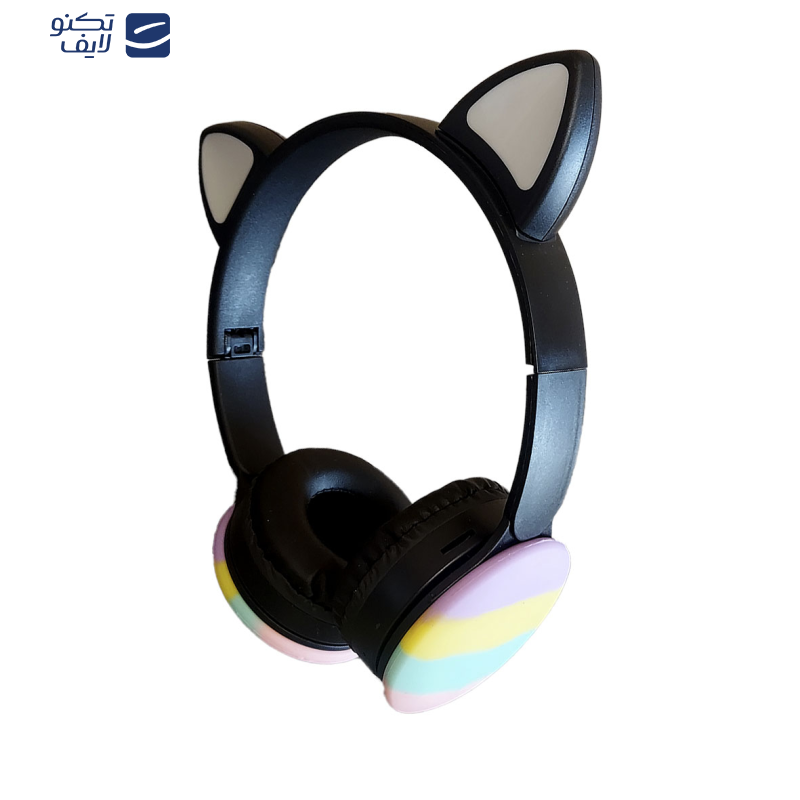 هدفون بلوتوثی گربه ای مدل KT-58D هدفون بلوتوثی گربه ای مدل KT-58D
