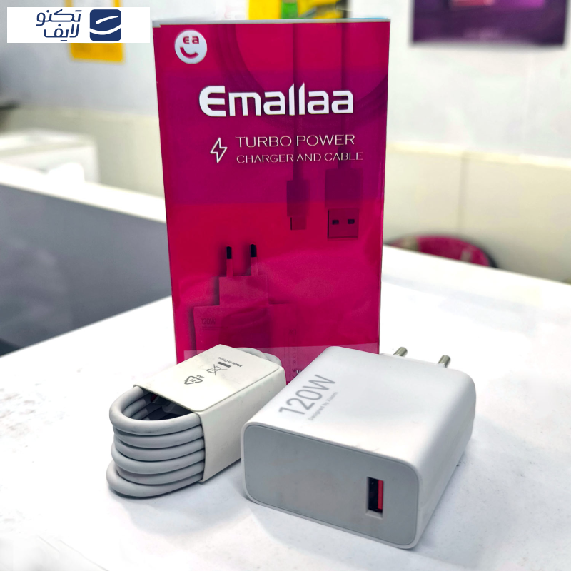 شارژر دیواری 120 وات ایمالا مدل MDY-14-EE به همراه کابل USB-C شارژر دیواری 120 وات ایمالا مدل MDY-14-EE به همراه کابل USB-C