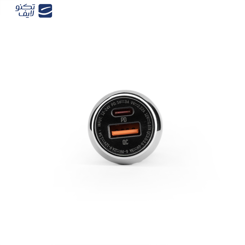 شارژر فندکی 38 وات جی بی کیو مدل C-1 شارژر فندکی 38 وات جی بی کیو مدل C-1