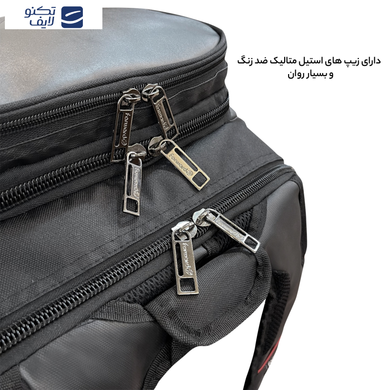 کوله پشتی لپ تاپ فوروارد کد GAMERS PRO 18 -0017 gaming مناسب برای لپ تاپ 17 اینچی و بزرگتر