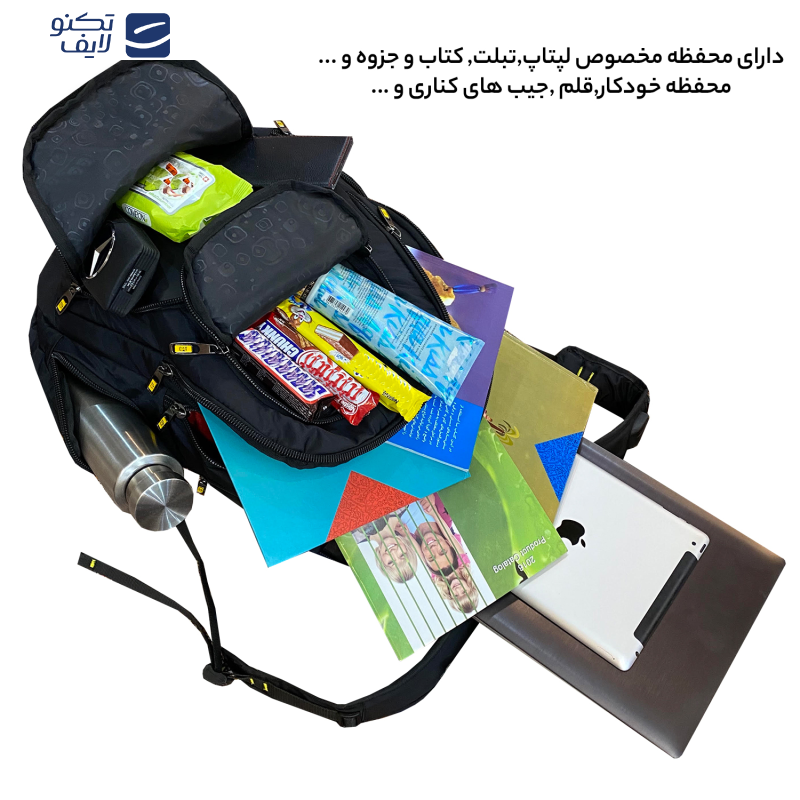 کوله پشتی لپ تاپ مدل CBP8431 مناسب برای لپ تاپ 16.4 اینچی کوله پشتی لپ تاپ مدل CBP8431 مناسب برای لپ تاپ 16.4 اینچی