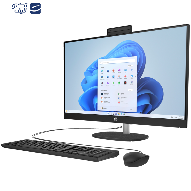 کامپیوتر همه کاره 23.8 اینچ اچ پی مدل 24 CR0122nh-i5 1335U 8GB 512SSD UHD Touch کامپیوتر همه کاره 23.8 اینچ اچ پی مدل 24 CR0122nh-i5 1335U 8GB 512SSD UHD Touch