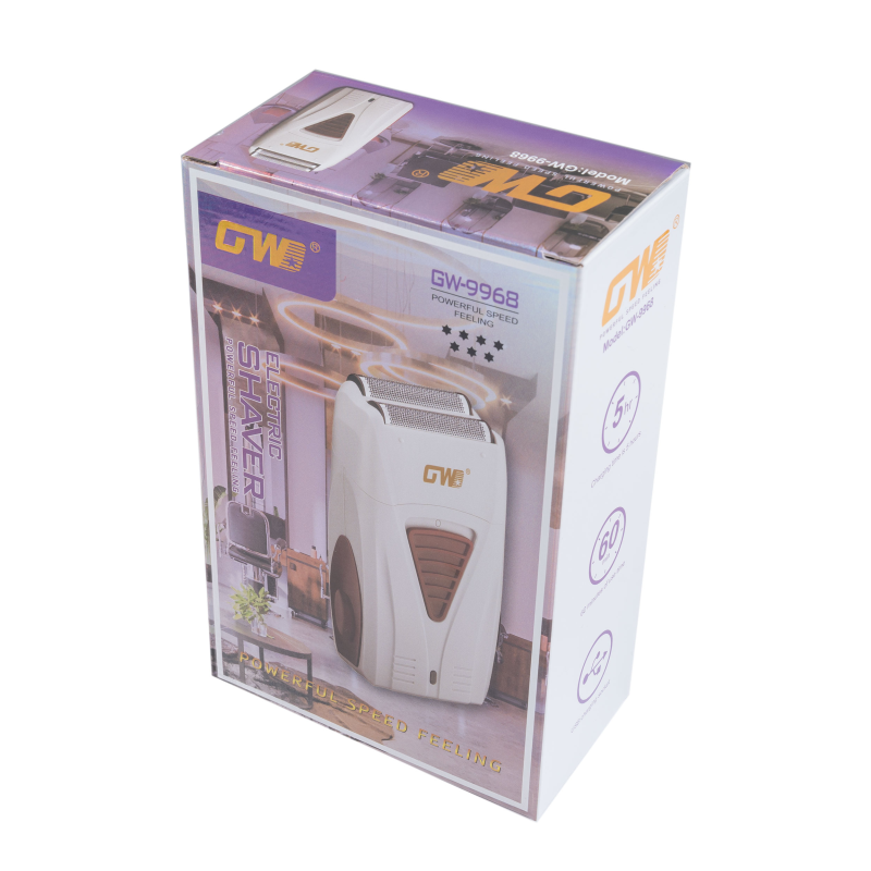 ماشین اصلاح موی صورت جی دبلیو مدل GW-9968 ماشین اصلاح موی صورت جی دبلیو مدل GW-9968