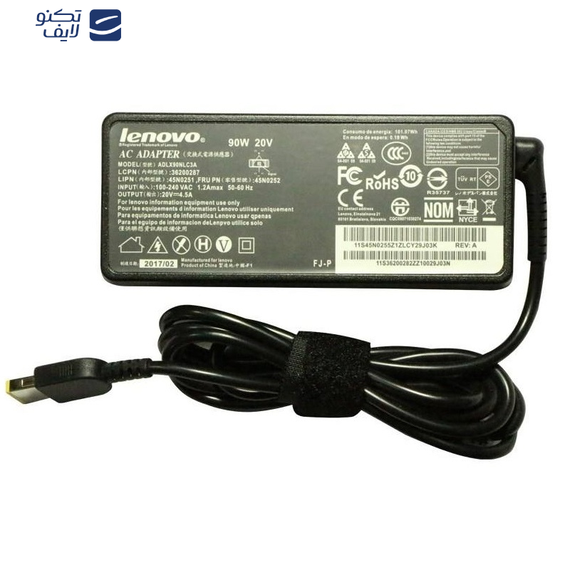 شارژر لپ تاپ 20 ولت 4.5 آمپر لنوو مدل ADLX90NLC3A شارژر لپ تاپ 20 ولت 4.5 آمپر لنوو مدل ADLX90NLC3A