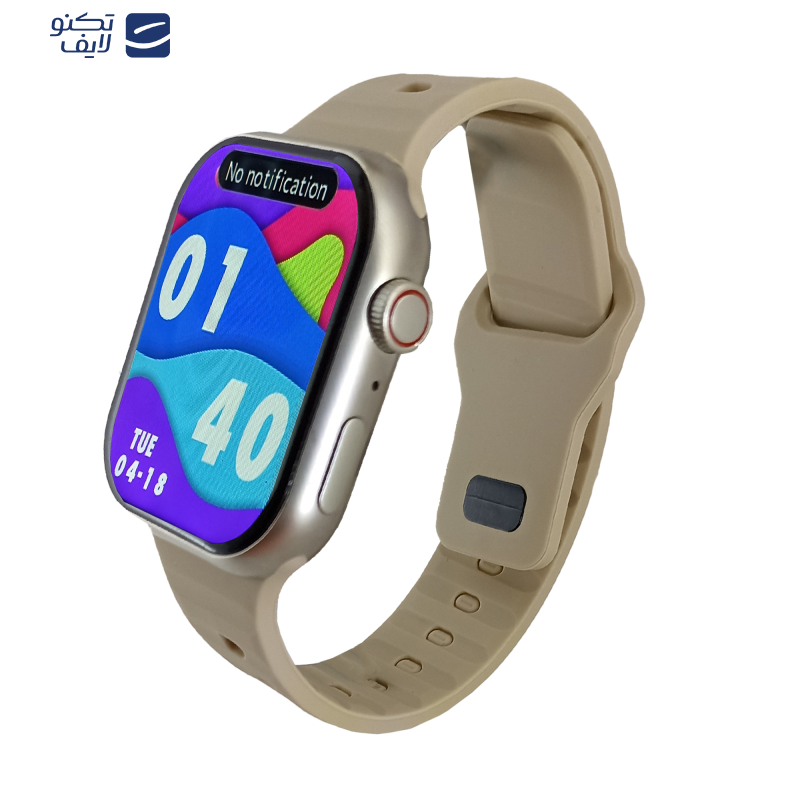 ساعت هوشمند مدل ws10-3 max دارای قابلیت های کنترل موسیقی (Music Player)، کنترل سطح اکسیژن خون، قابلیت مکالمه از طریق بلوتوث، پشتیبانی از زبان فارسی در منو و سیستمعامل بند سیلیکون ساعت هوشمند مدل ws10-3 max دارای قابلیت های کنترل موسیقی (Music Player)، کنترل سطح اکسیژن خون، قابلیت مکالمه از طریق بلوتوث، پشتیبانی از زبان فارسی در منو و سیستمعامل بند سیلیکون