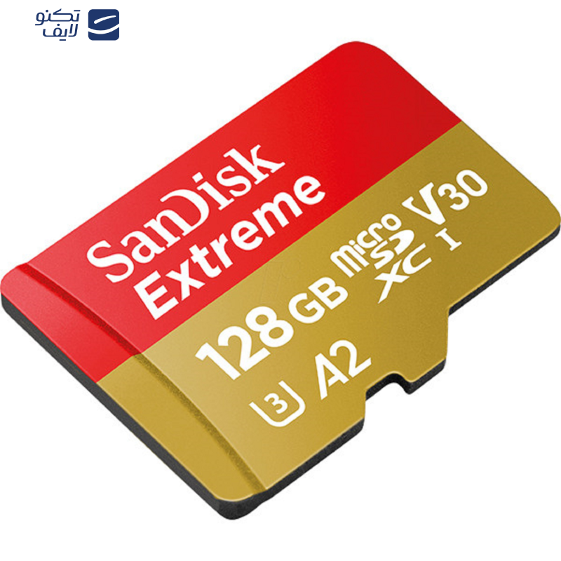 کارت حافظه microSDXC سن دیسک مدل Extreme کلاس A2 استاندارد UHS-I U3 سرعت 190MBps ظرفیت 128 گیگابایت کارت حافظه microSDXC سن دیسک مدل Extreme کلاس A2 استاندارد UHS-I U3 سرعت 190MBps ظرفیت 128 گیگابایت