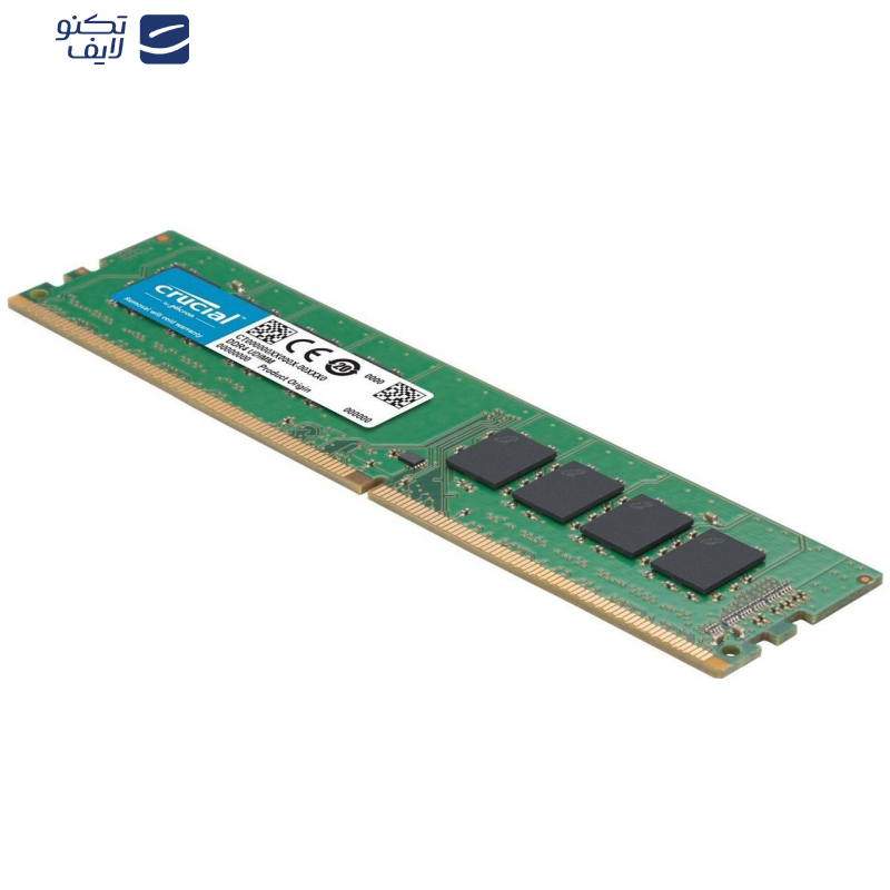 رم دسکتاپ DDR4 تک کاناله 2400 مگاهرتز CL17 کروشیال مدل UDIMM ظرفیت 16 گیگابایت رم دسکتاپ DDR4 تک کاناله 2400 مگاهرتز CL17 کروشیال مدل UDIMM ظرفیت 16 گیگابایت
