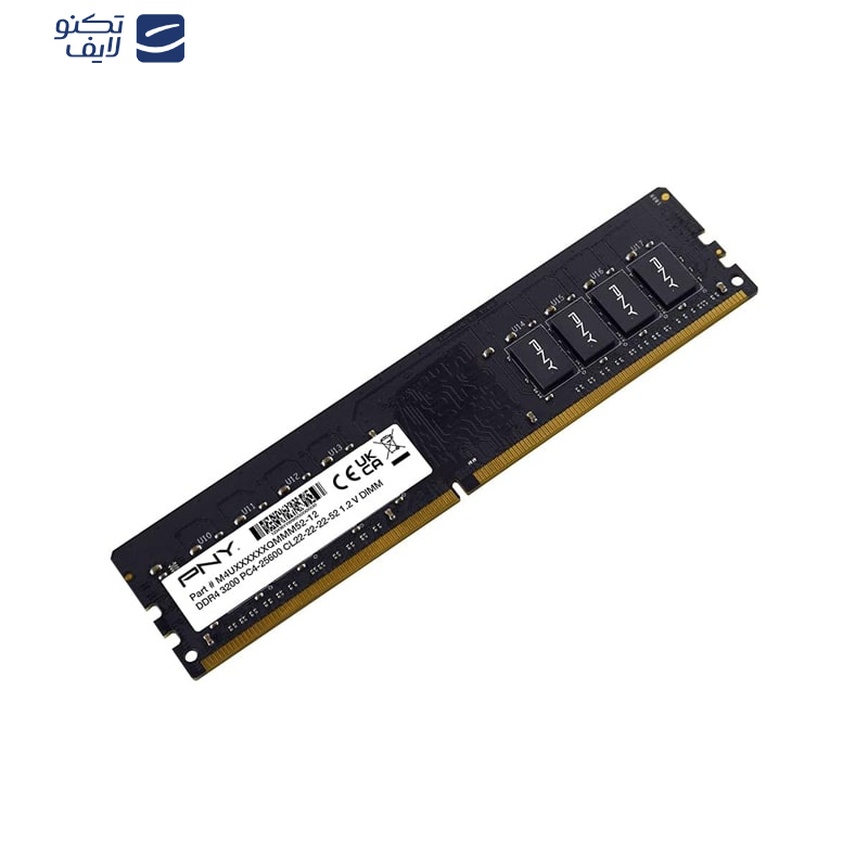 رم دسکتاپ DDR4 تک کاناله 3200 مگاهرتز CL22 پی ان وای مدل Performance ظرفیت 16 گیگابایت رم دسکتاپ DDR4 تک کاناله 3200 مگاهرتز CL22 پی ان وای مدل Performance ظرفیت 16 گیگابایت