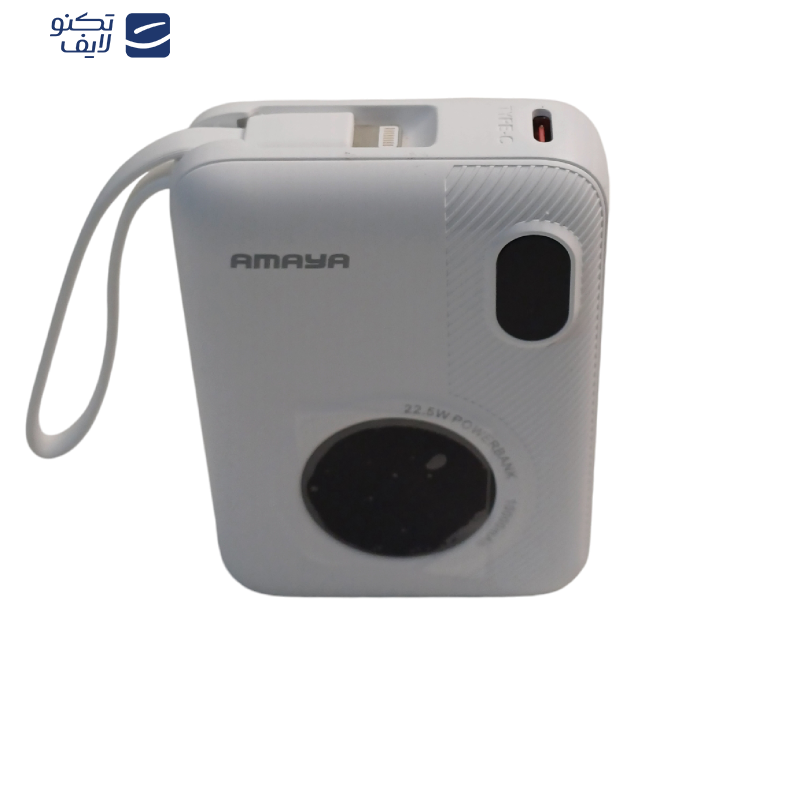 پاوربانک آمایا مدل APB-FD32 ظرفیت 10000 میلی آمپر ساعت پاوربانک آمایا مدل APB-FD32 ظرفیت 10000 میلی آمپر ساعت