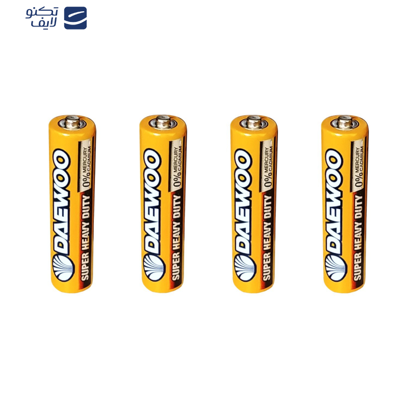 باتری نیم قلمی دوو مدل Super Heavy Duty بسته 4 عددی باتری نیم قلمی دوو مدل Super Heavy Duty بسته 4 عددی