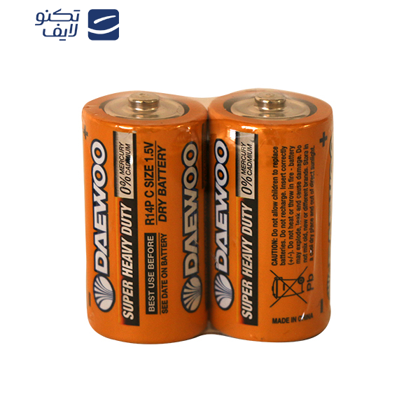 باتری C دوو مدل super heavy duty بسته 2 عددی باتری C دوو مدل super heavy duty بسته 2 عددی