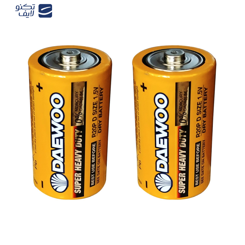 باتری D دوو مدل Super Heavy Duty R20P بسته 2 عددی