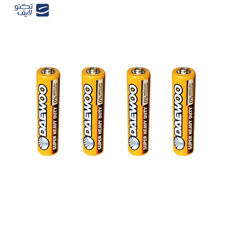 باتری نیم قلمی دوو مدل Super Heavy Duty بسته 40 عددی باتری نیم قلمی دوو مدل Super Heavy Duty بسته 40 عددی