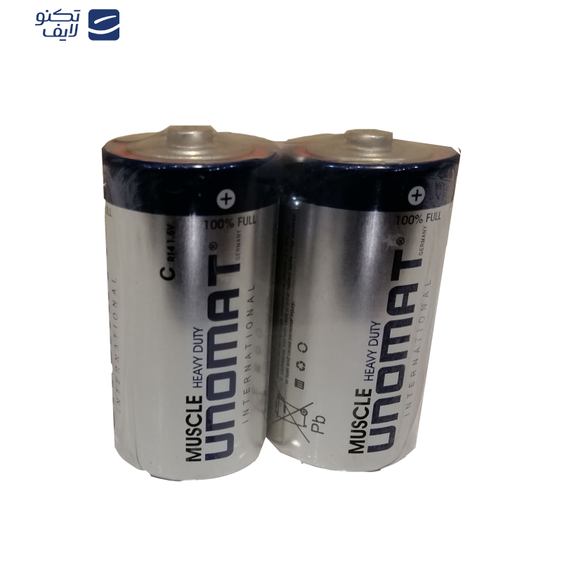 باتری C یونومات کد CR14 1.5V بسته 2 عددی