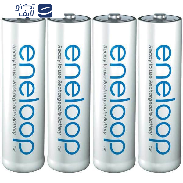 باتری قلمی قابل شارژ پاناسونیک مدل Eneloop بسته 4 عددی باتری قلمی قابل شارژ پاناسونیک مدل Eneloop بسته 4 عددی