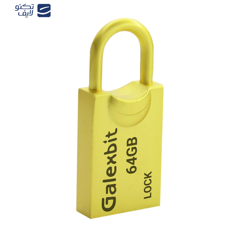 فلش مموری گلکسبیت مدل LOCK ظرفیت 64 گیگابایت فلش مموری گلکسبیت مدل LOCK ظرفیت 64 گیگابایت