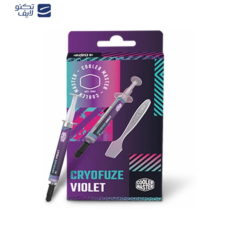 خمیر سیلیکون کولر مستر مدل CryoFuze Violet خمیر سیلیکون کولر مستر مدل CryoFuze Violet