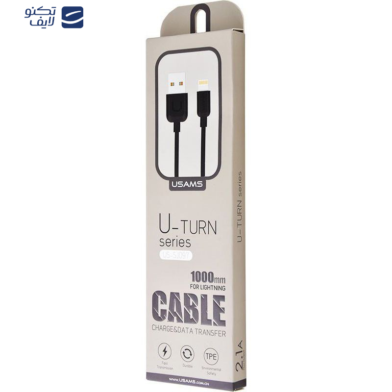 کابل تبدیل USB به لایتنینگ یوسمز مدل US-SJ097 طول 1 متر