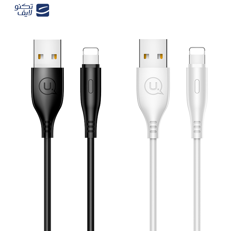 کابل تبدیل USB به لایتنینگ یوسمز مدل US-SJ266 U18 طول 1 متر کابل تبدیل USB به لایتنینگ یوسمز مدل US-SJ266 U18 طول 1 متر
